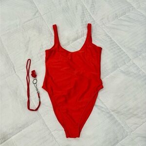 Lifeguard costume set